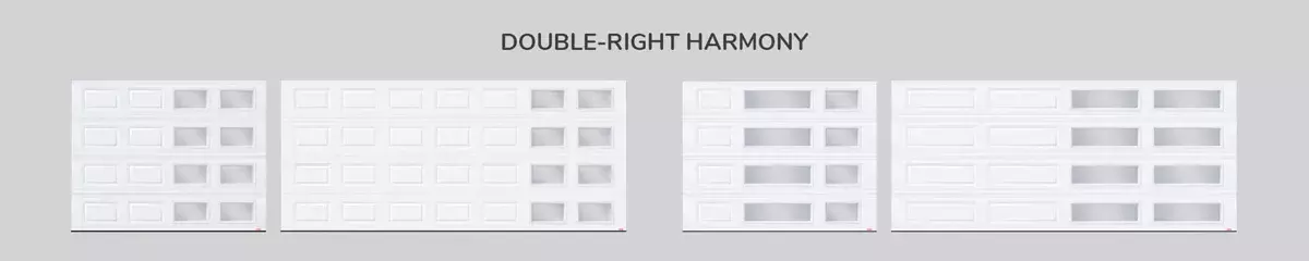 Window layout: Double-right Harmony